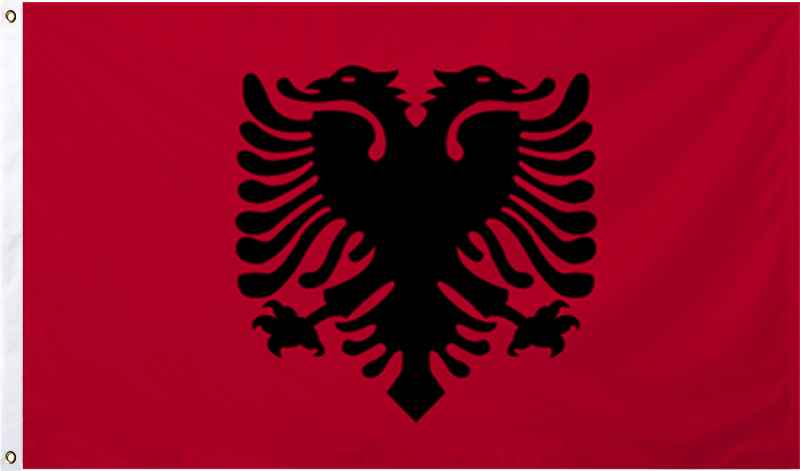 Albania International Flag
