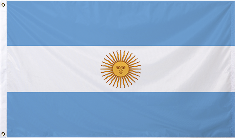 Argentina International Flag