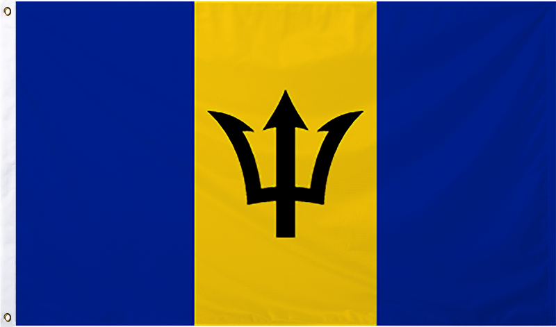 Barbados International Flag