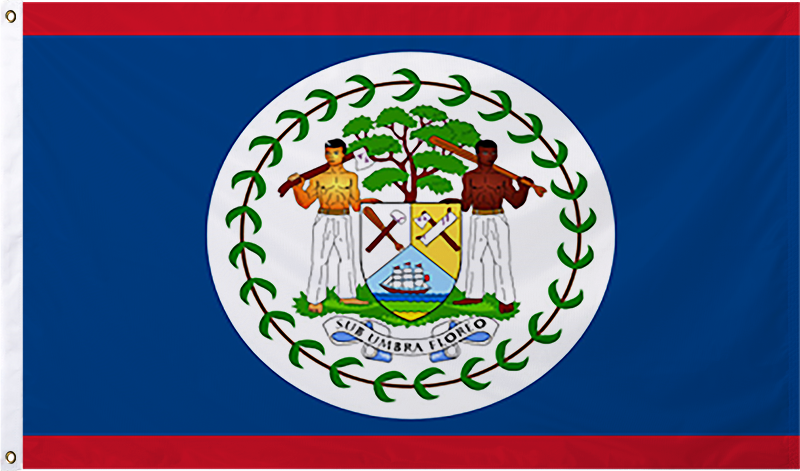 Belize International Flag