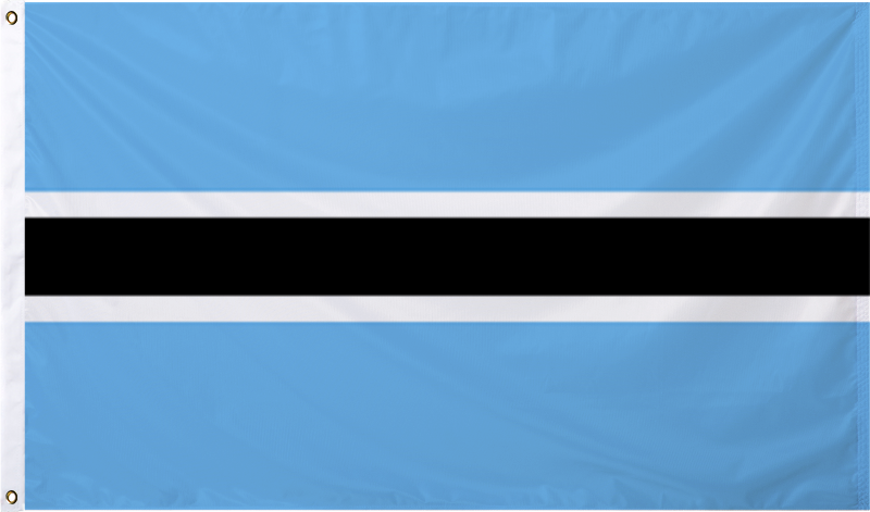 Botswana International Flag