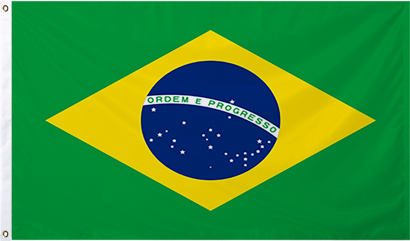 Brazil International Flag
