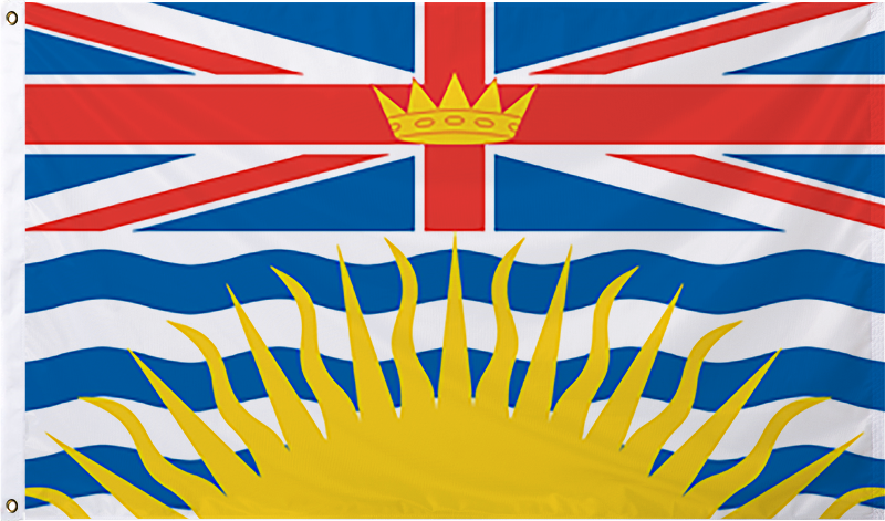 British-Columbia International Flag