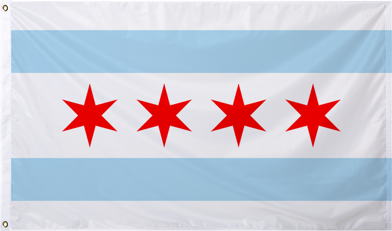 Chicago City Flag