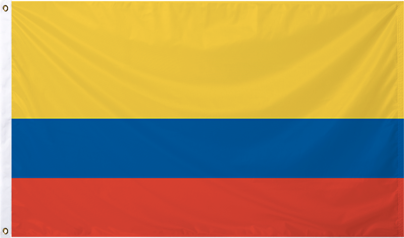 Colombia International Flag