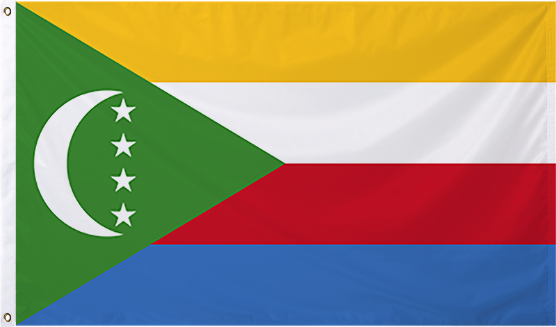 Comoros International Flag