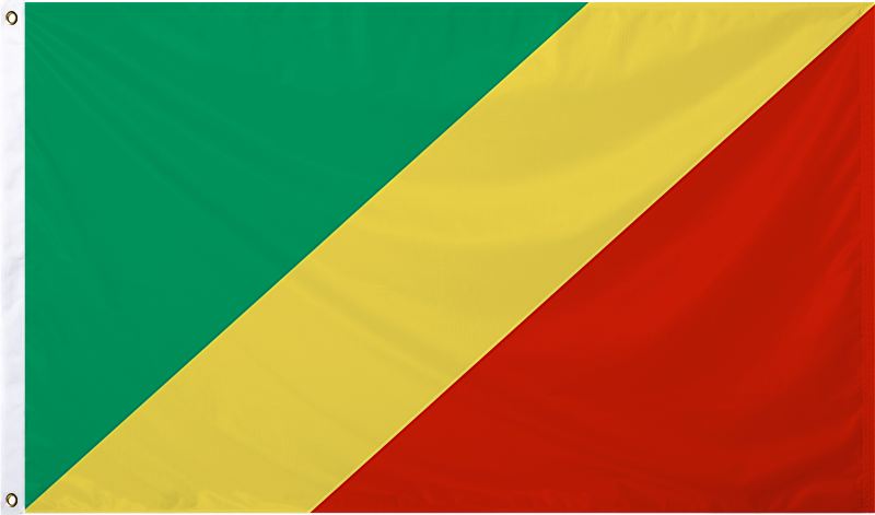 Republic of Congo International Flag