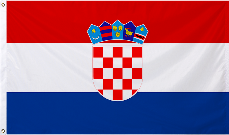 Croatia International Flag