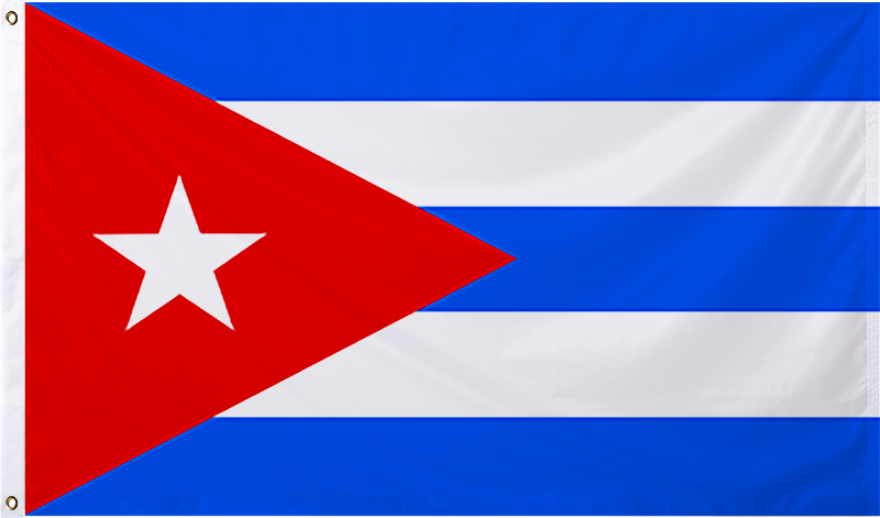 Cuba International Flag