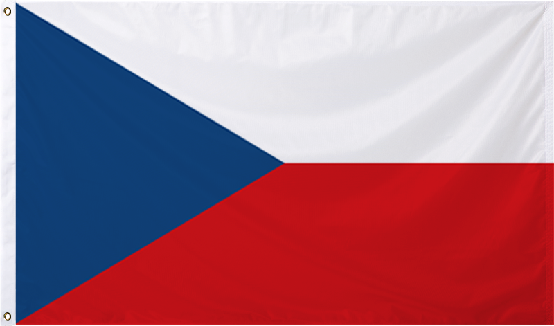 Czech Republic International Flag