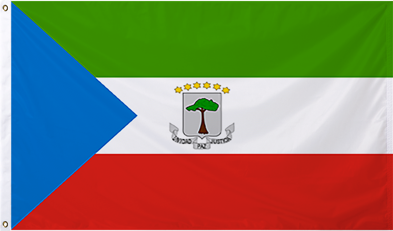 Equatorial Guinea International Flag