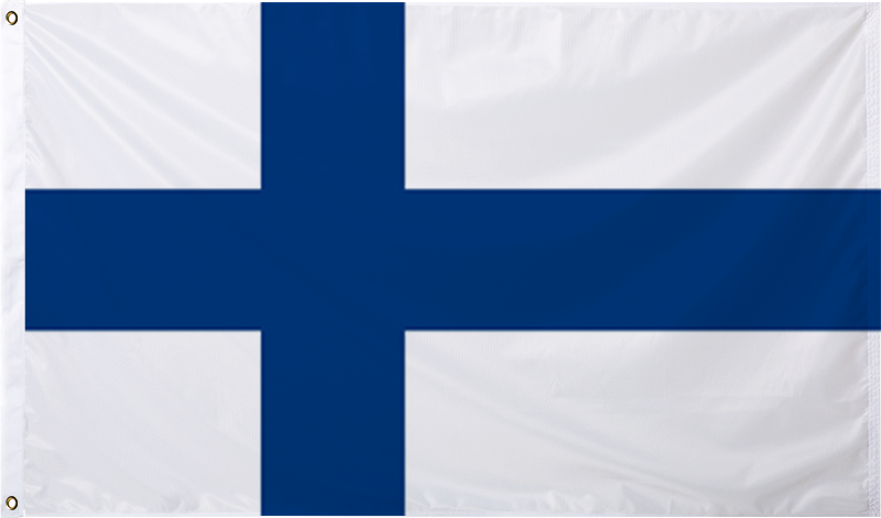 Finland International Flag