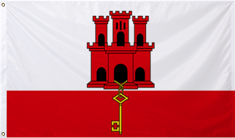 Gibraltar International Flag