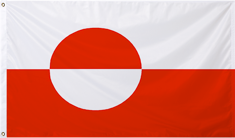 Greenland International Flag