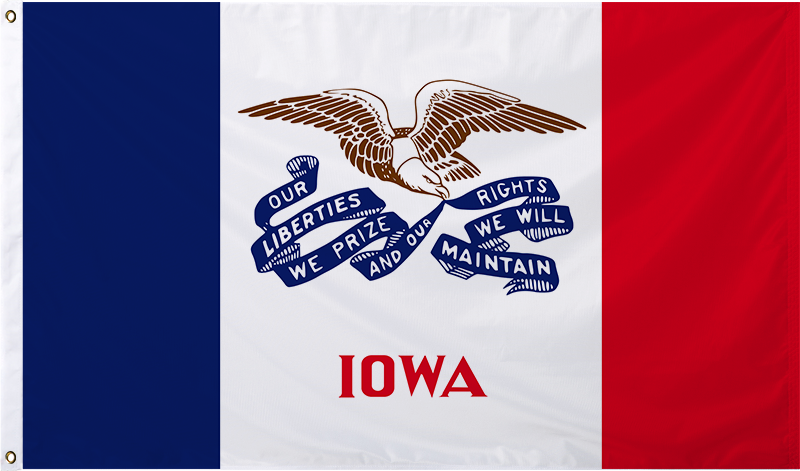 Iowa State Flag