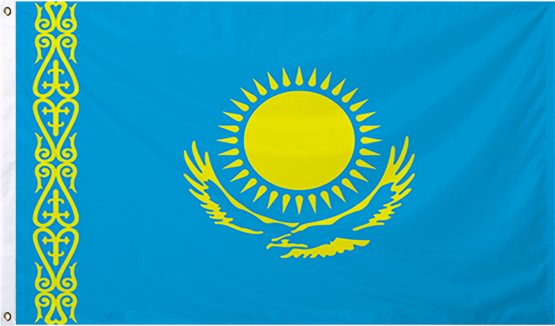 Kazakhstan International Flag