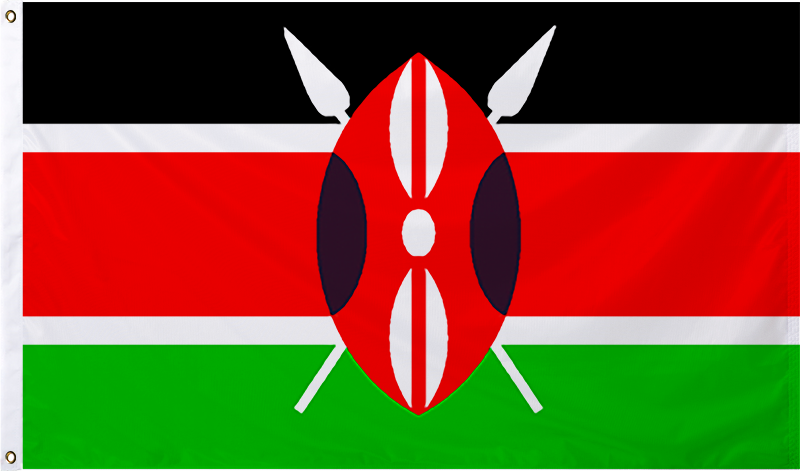 Kenya International Flag