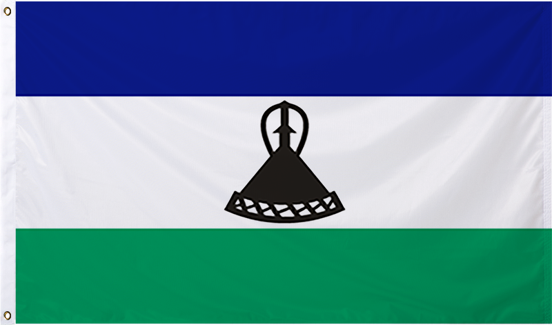 Lesotho International Flag