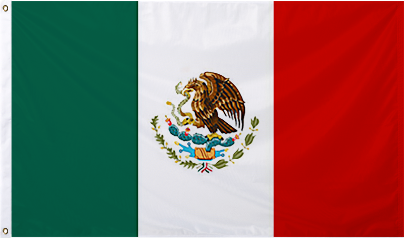Mexico International Flag