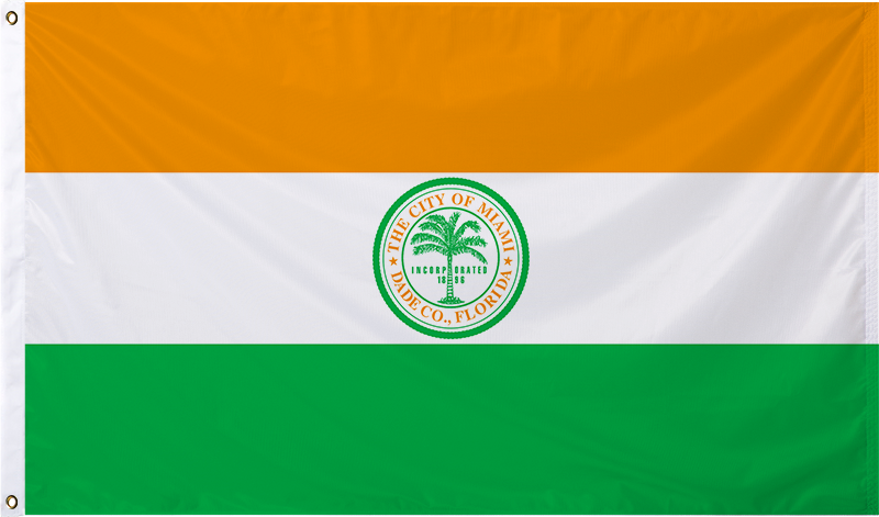 Miami City Flag
