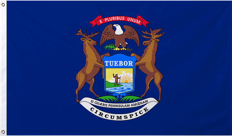 Michigan State Flag
