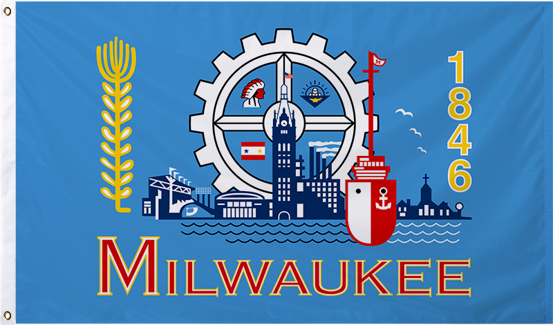 Milwaukee City Flag