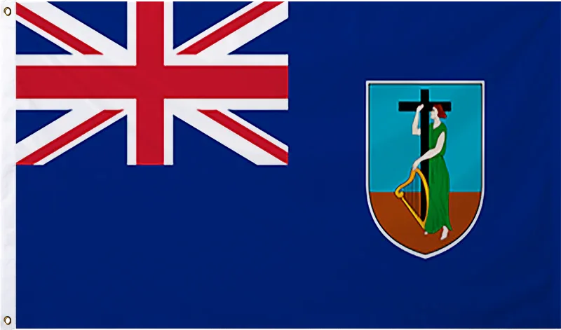 STOCK FLAG FT 3x5 Montserrat