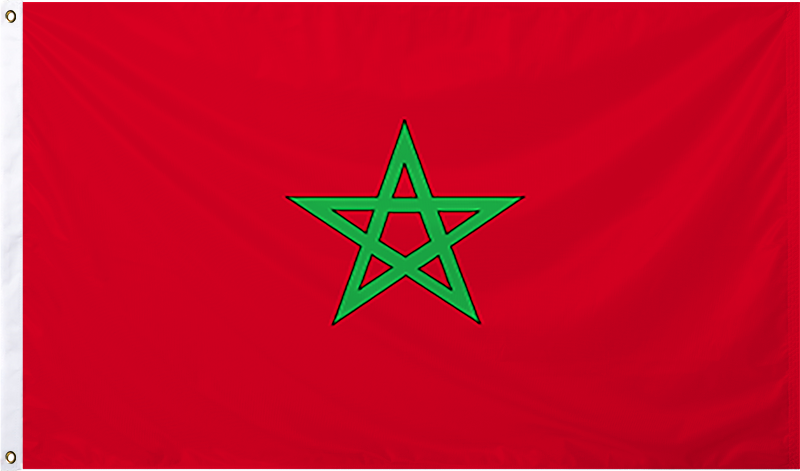 Morocco International Flag