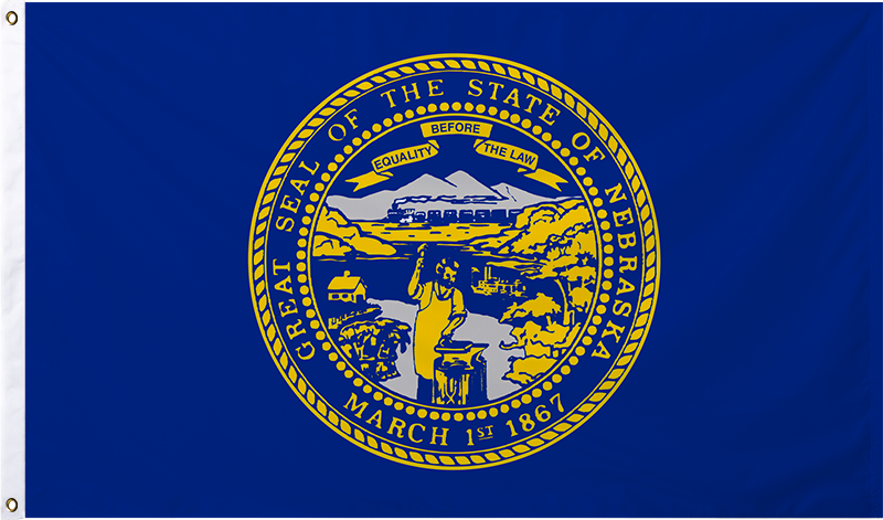 Nebraska State Flag