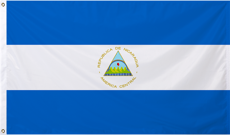 Nicaragua International Flag