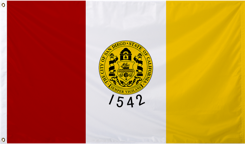 San Diego City Flag