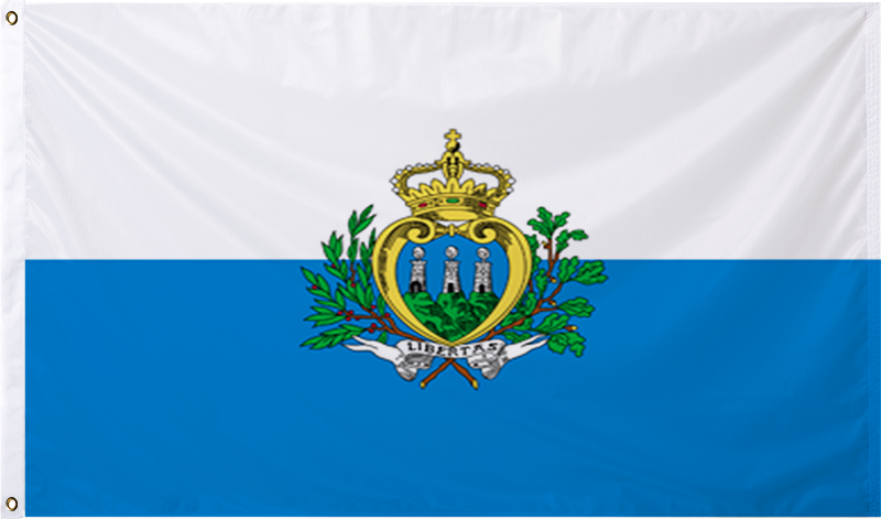 San Marino International Flag