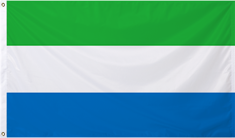 Sierra Leone International Flag