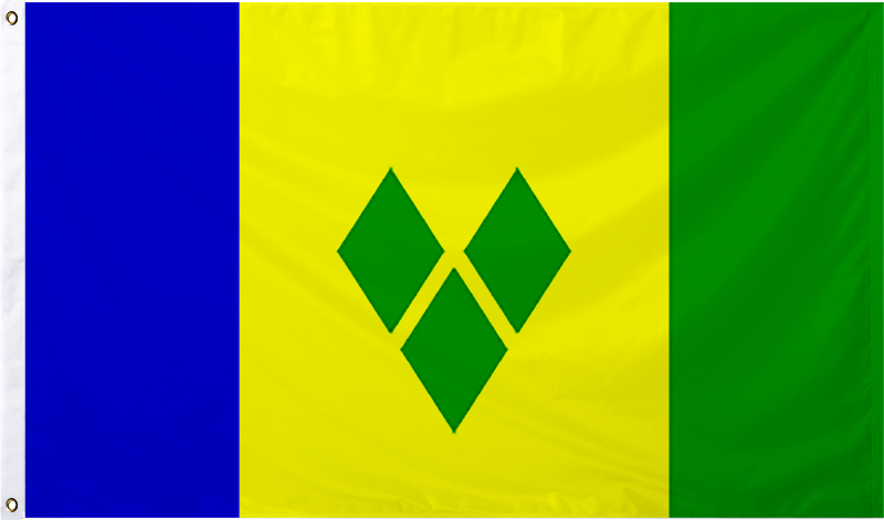 St Vincent & Grenadines International Flag