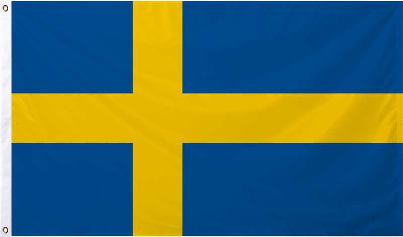 Sweden International Flag