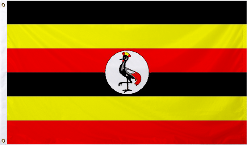 Uganda International Flag