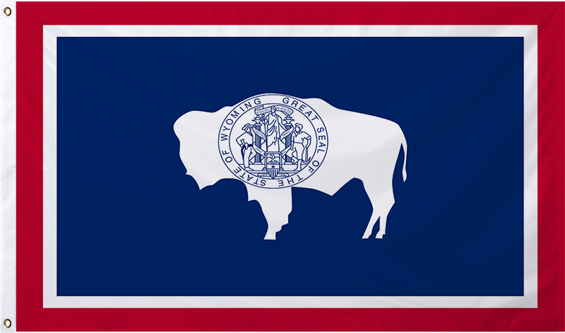 Wyoming State Flag