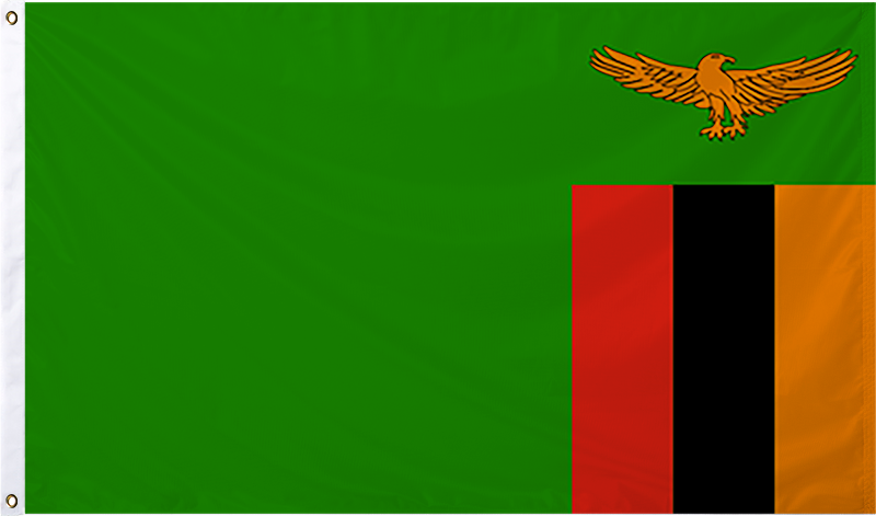Zambia International Flag