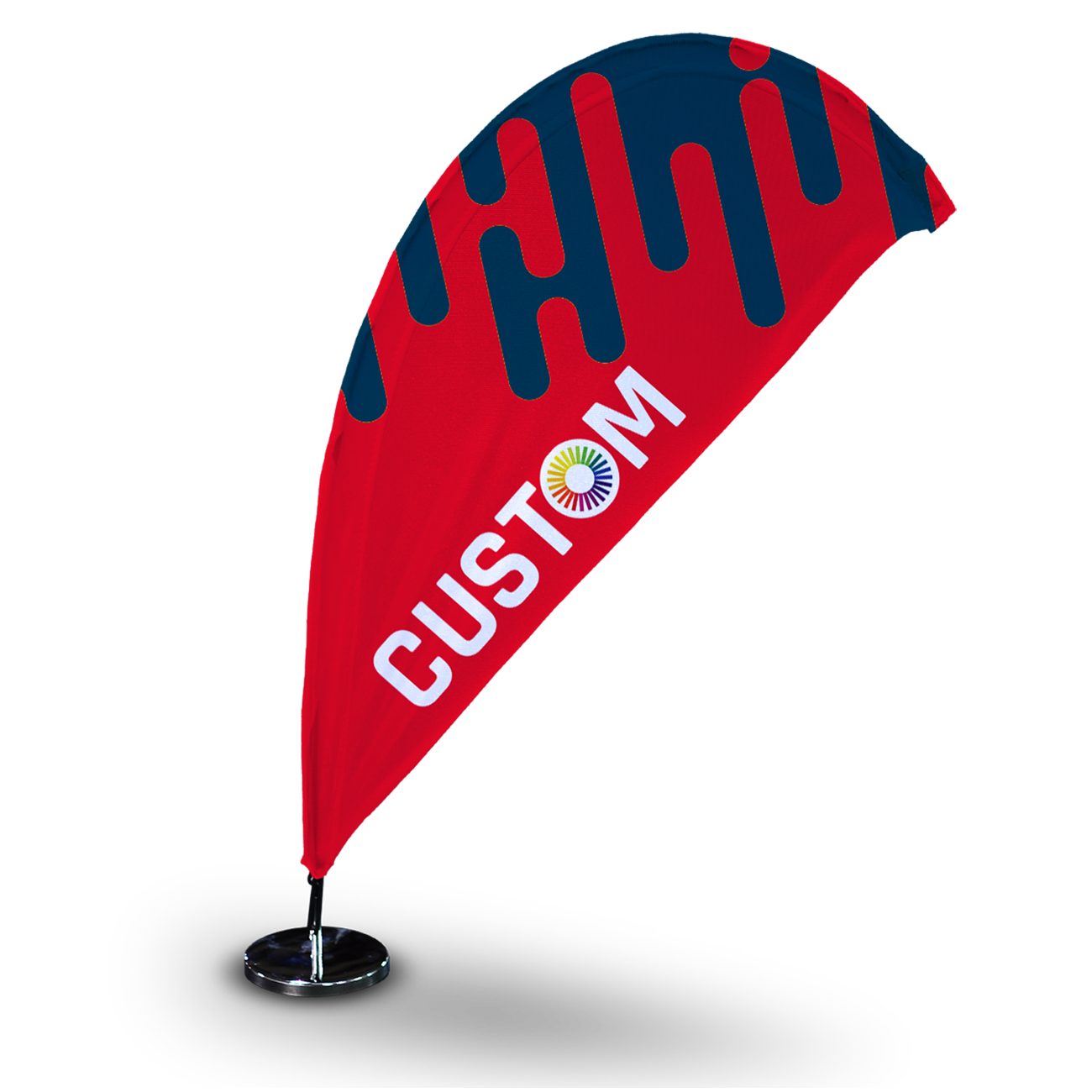 Custom Mini Teardrop Flag