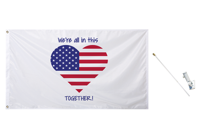 We're All In This Together Flag - BestFlag.com