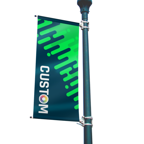 Custom Light Pole Banner