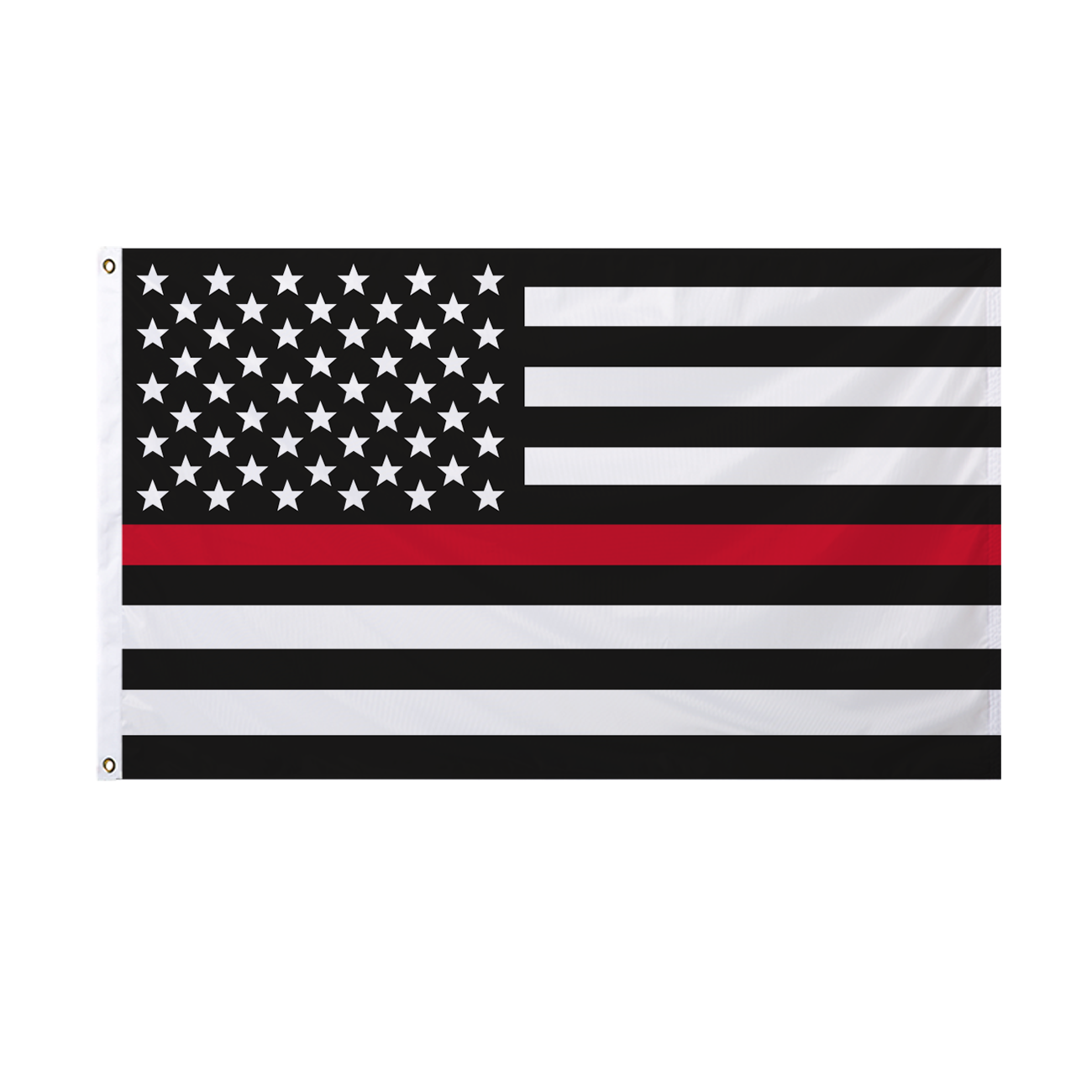 Black & White United States Flag