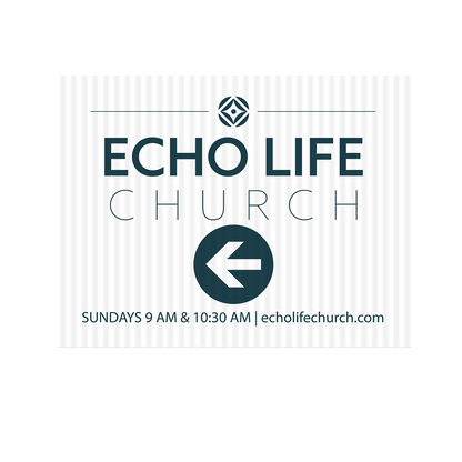 Custom Coroplast Sign