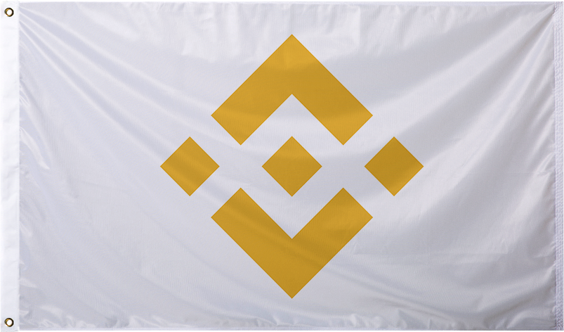 Binance Logo Flag (v2)