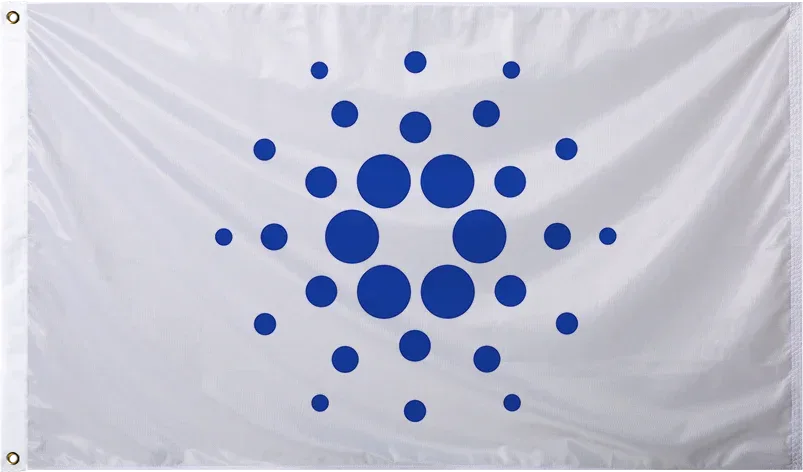 Cardano Logo Flag