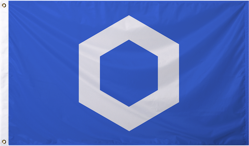 ChainLink Logo Flag (v1)