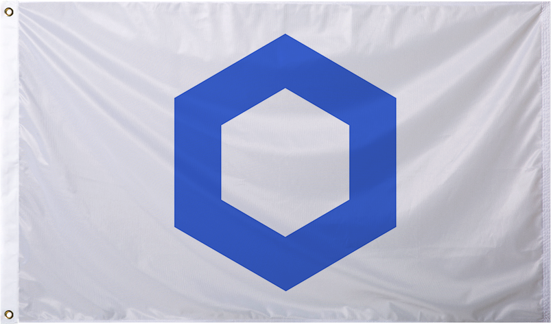ChainLink Logo Flag (v2)
