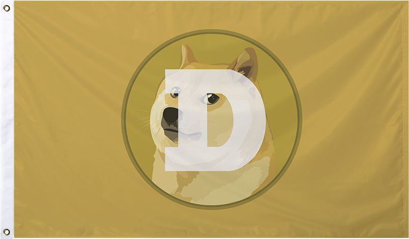 Doge Logo Flag (v1)