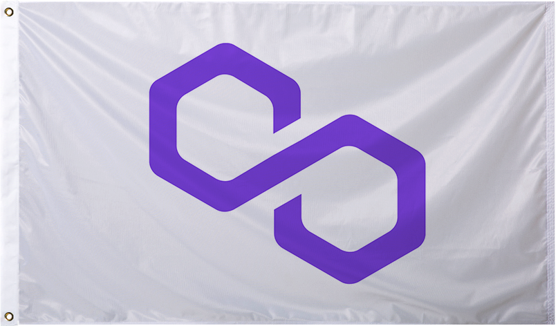 Polygon Matic Logo Flag (v1)