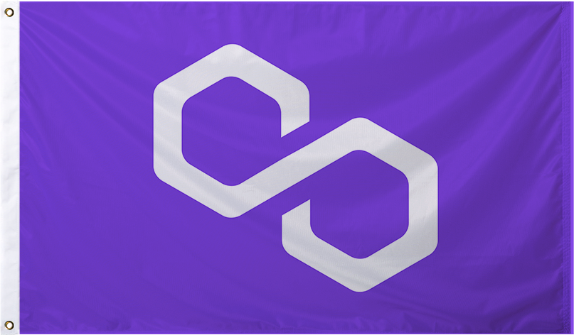 Polygon Matic Logo Flag (v2)